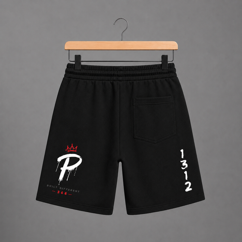 Pantaloni Scurți Picianis 366 Urban Shorts – Negru