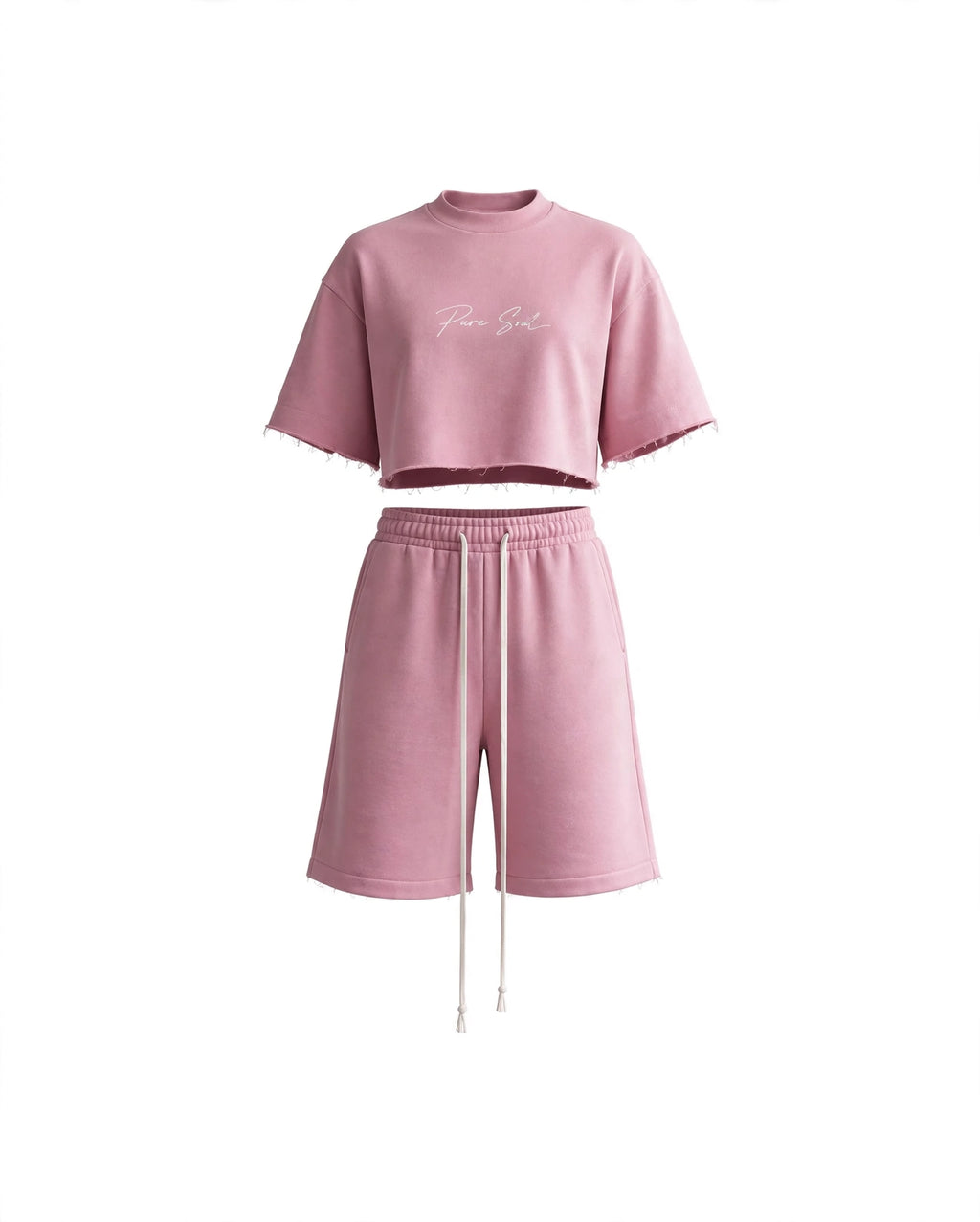 PURE SOUL SET FEMEI — Baby Blue / Blush Pink