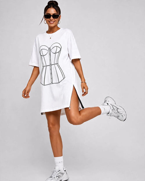 Rochie Keep Going 366 White