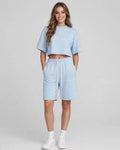 PURE SOUL SET FEMEI — Baby Blue / Blush Pink