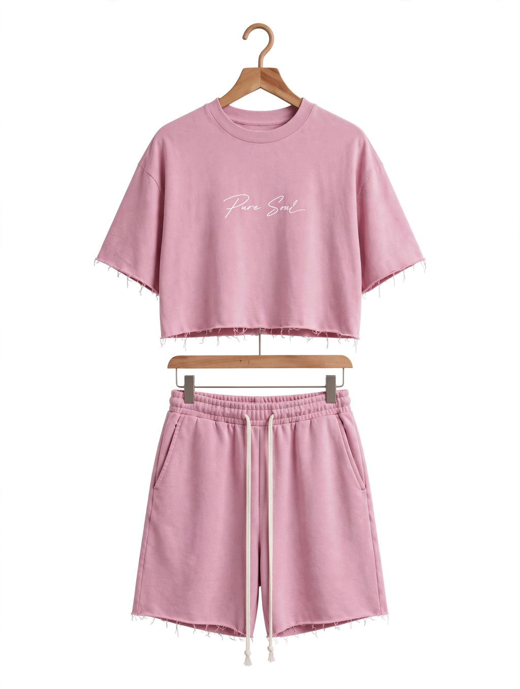 PURE SOUL SET FEMEI — Baby Blue / Blush Pink