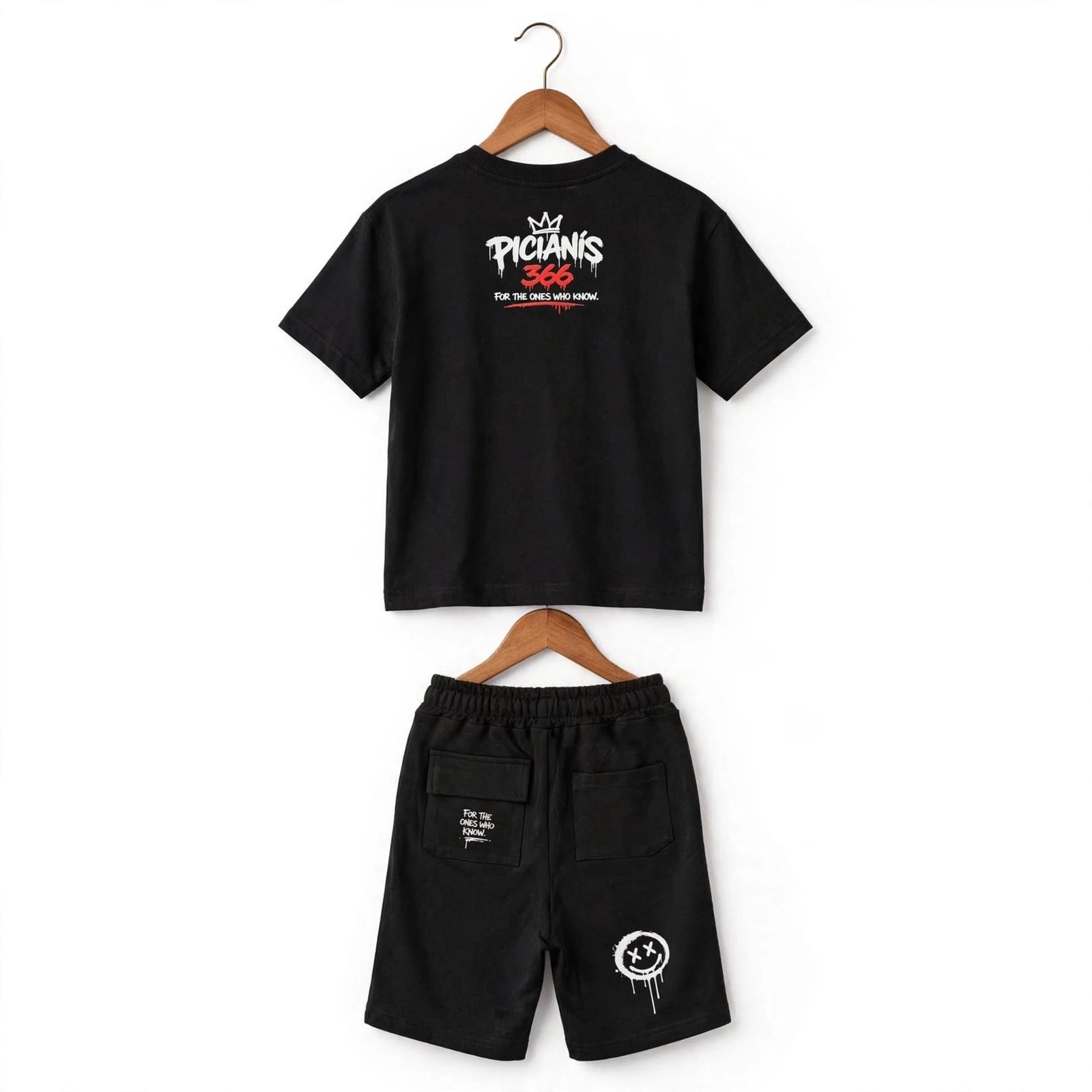 Picianis 366 Teddy Street Boys Set Black