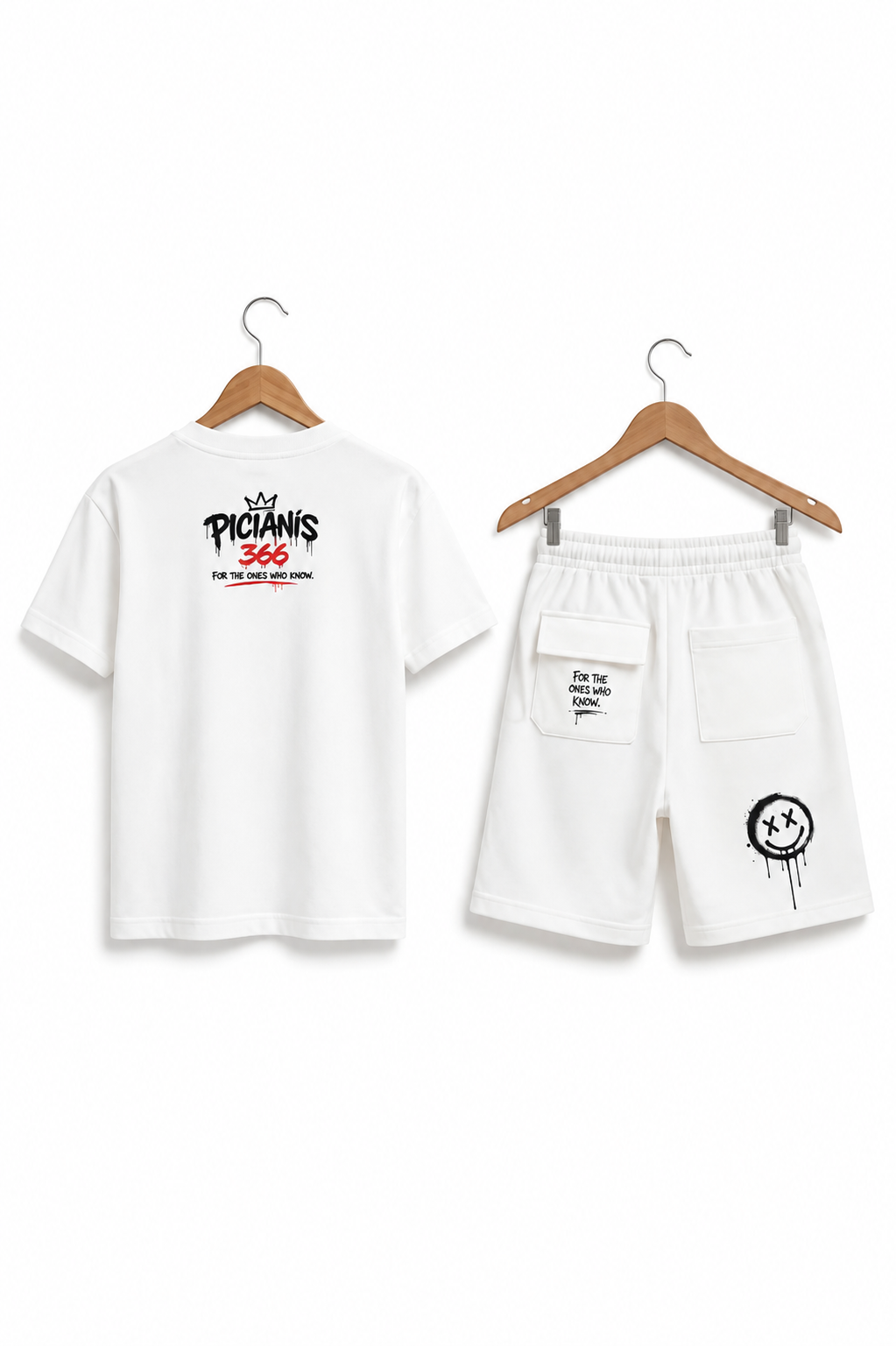 Picianis 366 Teddy Street Boys Set Off-White