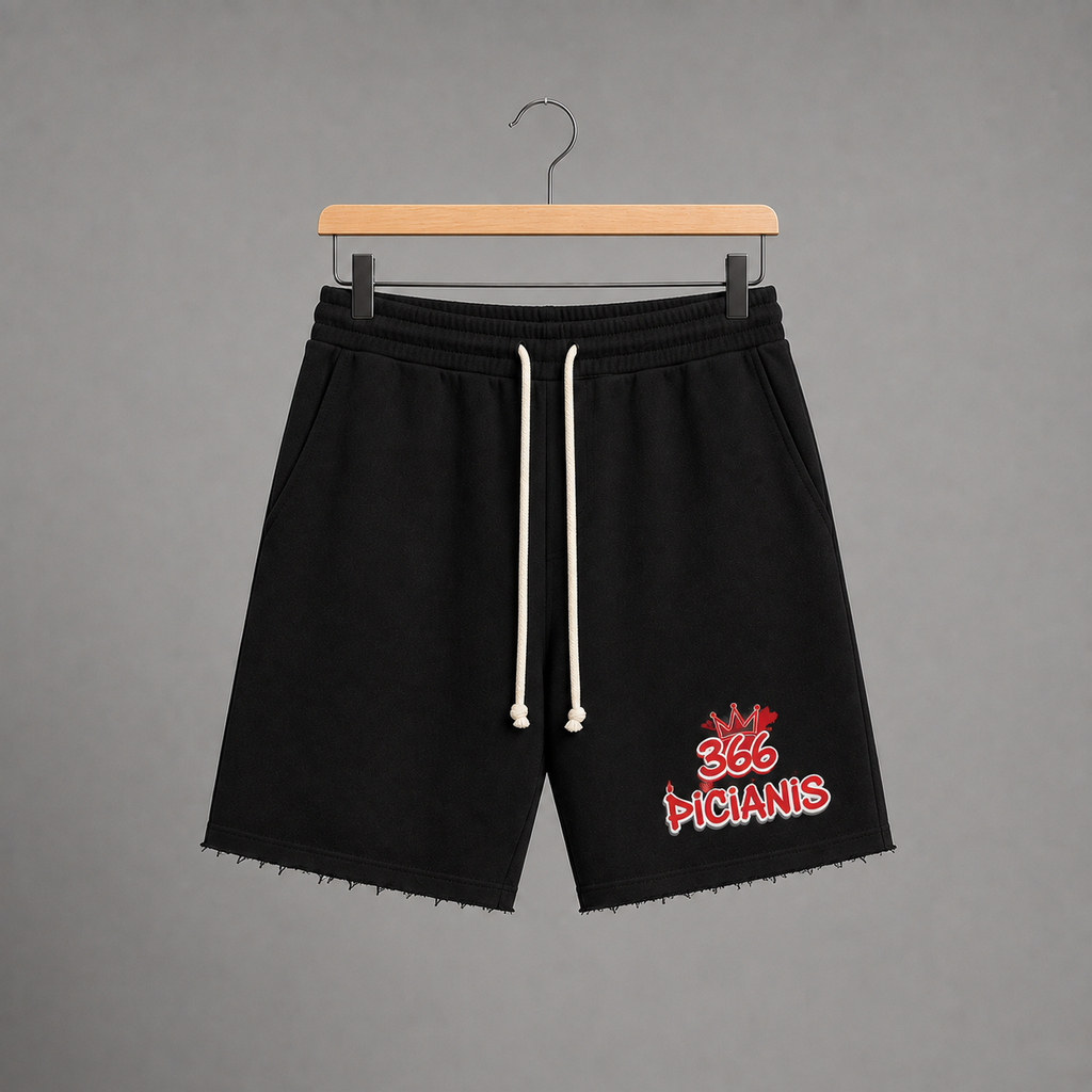 Pantaloni Scurți Picianis 366 Urban Shorts – Negru
