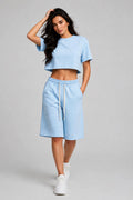 PURE SOUL SET FEMEI — Baby Blue / Blush Pink