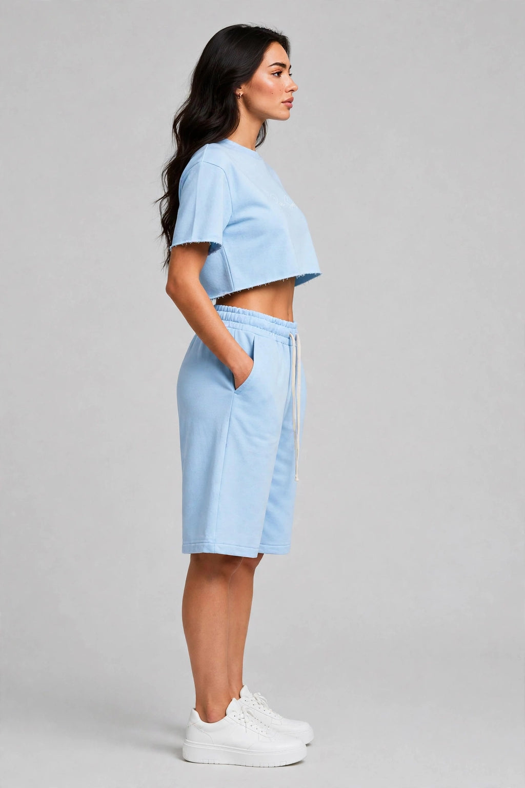 PURE SOUL SET FEMEI — Baby Blue / Blush Pink