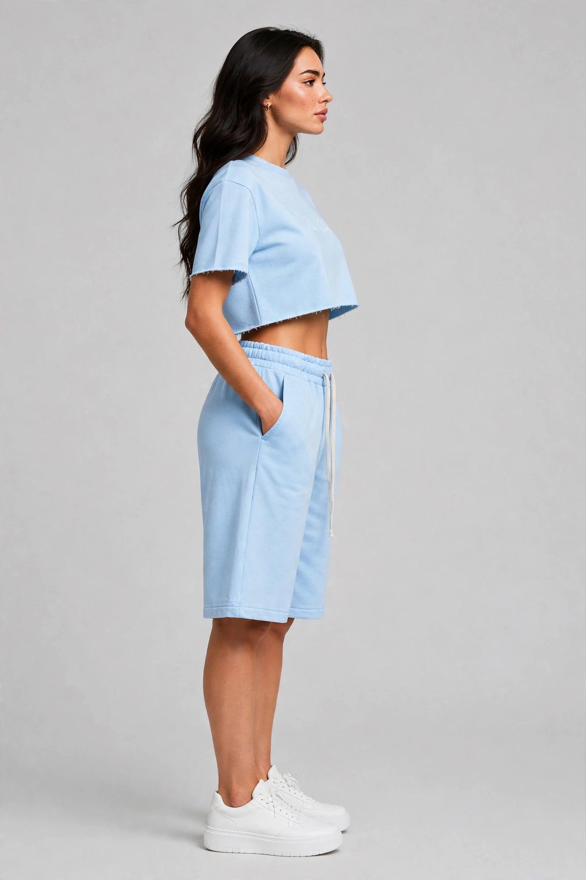 PURE SOUL SET FEMEI — Baby Blue / Blush Pink