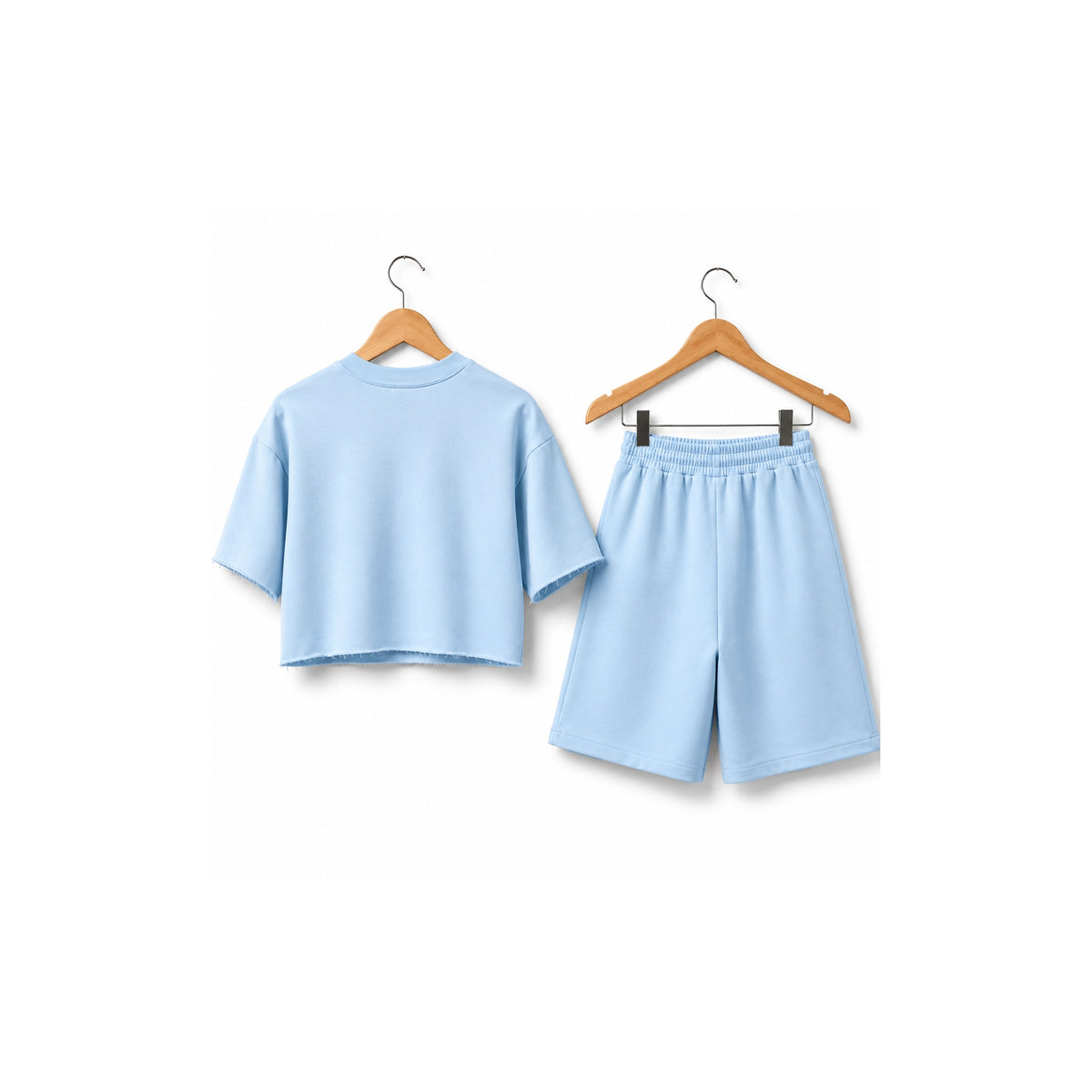 PURE SOUL SET FEMEI — Baby Blue / Blush Pink