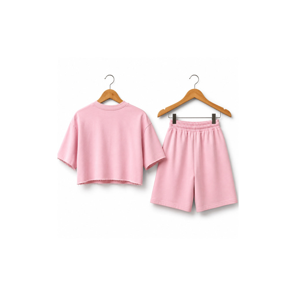 PURE SOUL SET FEMEI — Baby Blue / Blush Pink