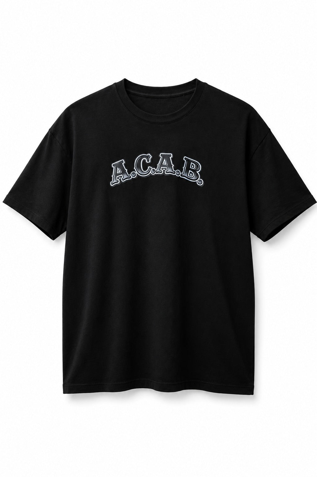 Tricou Oversized PICIANIS 366 – ACAB Edition Negru
