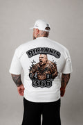 Tricou Oversized PICIANIS 366 – ACAB Edition Alb