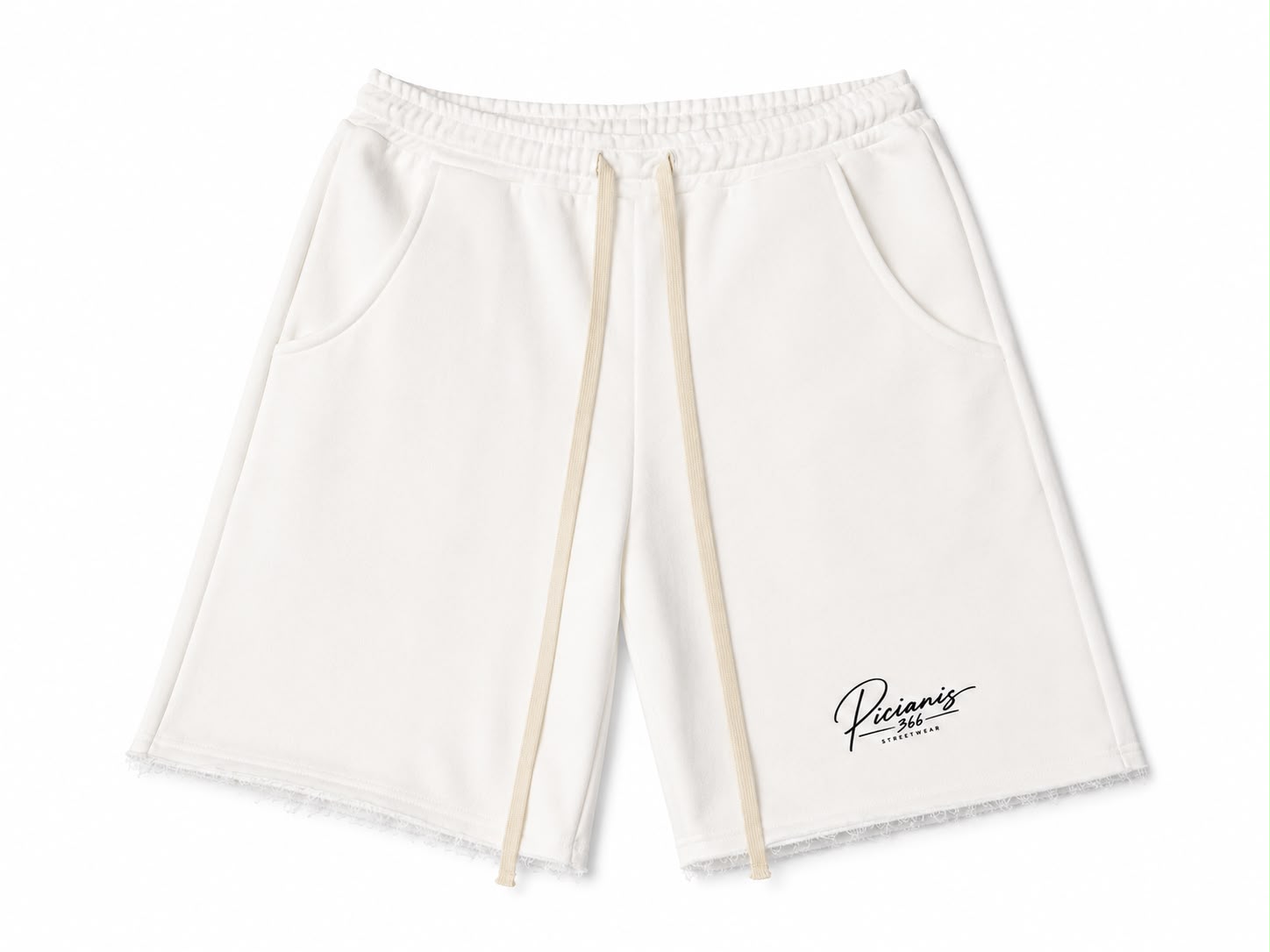Pantaloni Scurți PICIANIS 366 Premium – Off White