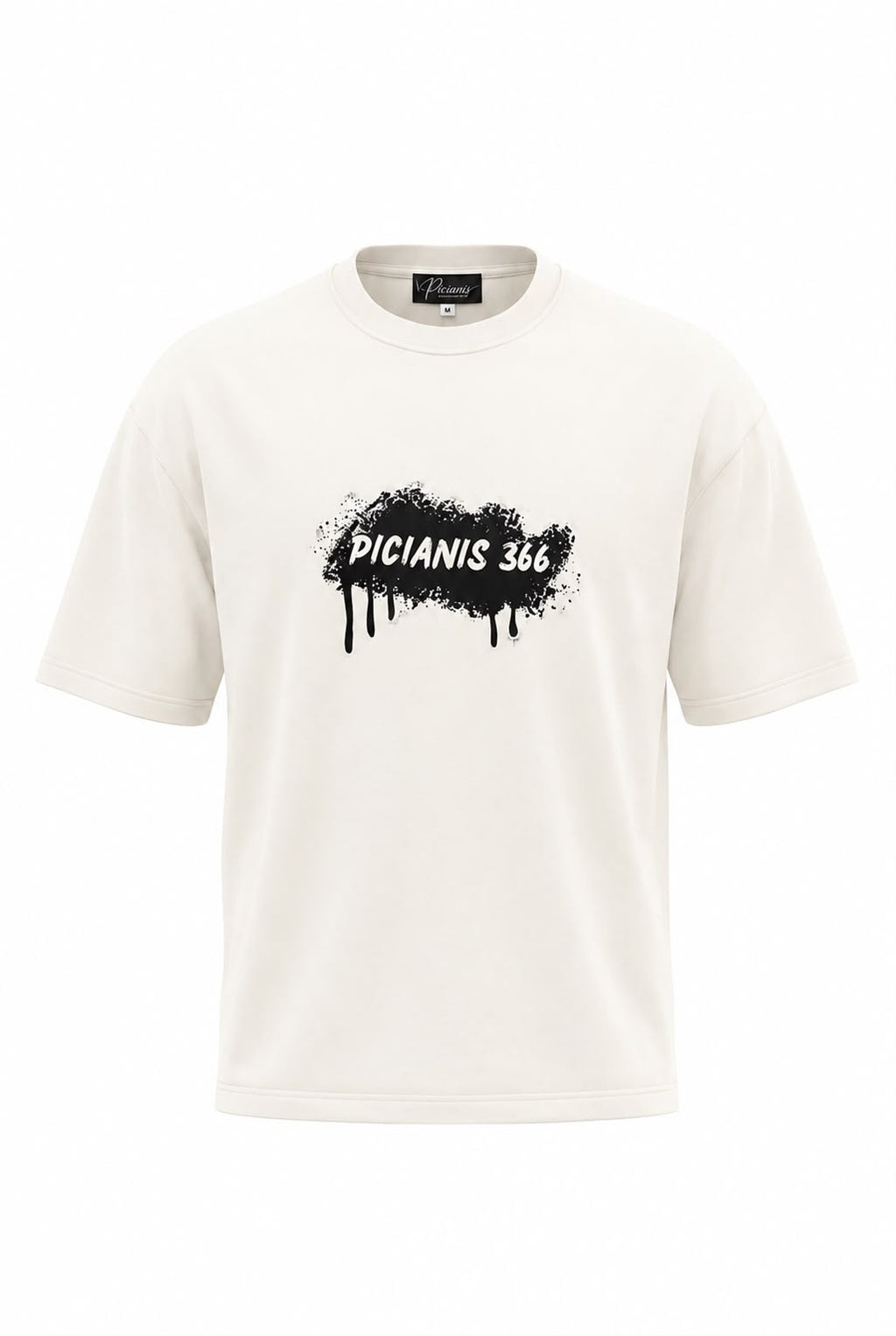 Tricou Oversized PICIANIS 366 TAG – OFF WHITE