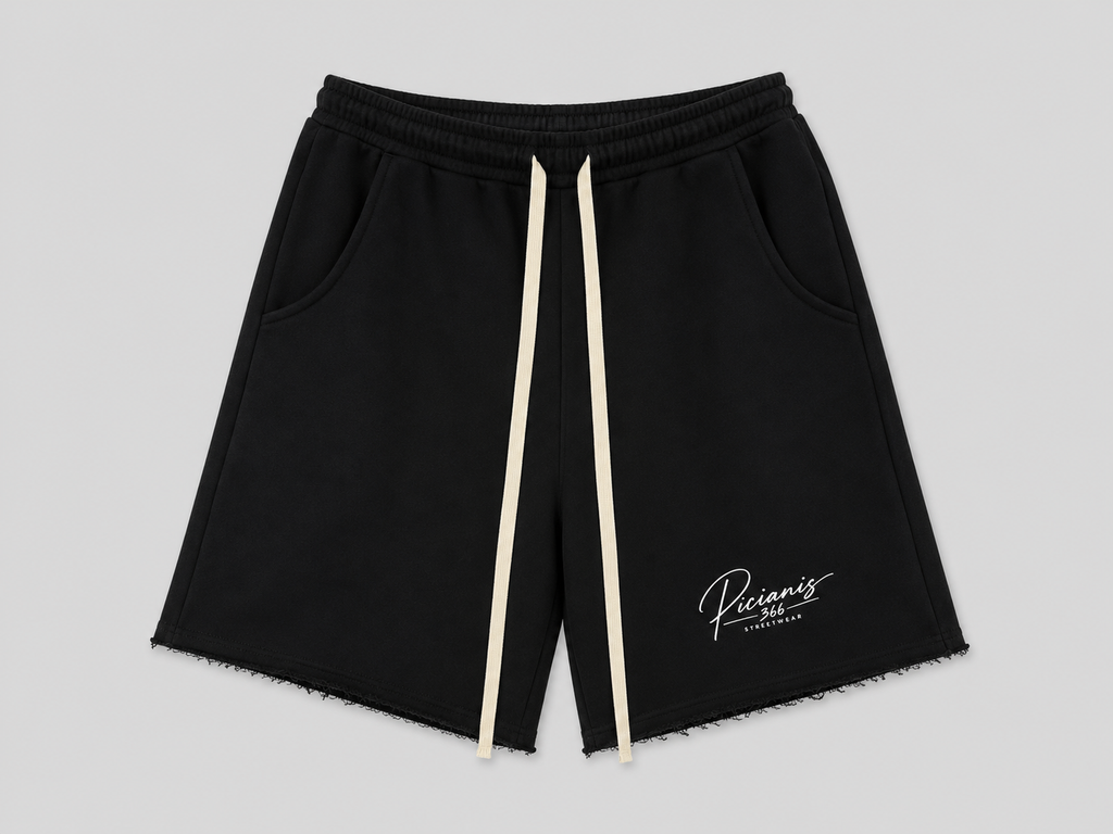 Pantaloni Scurți PICIANIS 366 Premium – Negru
