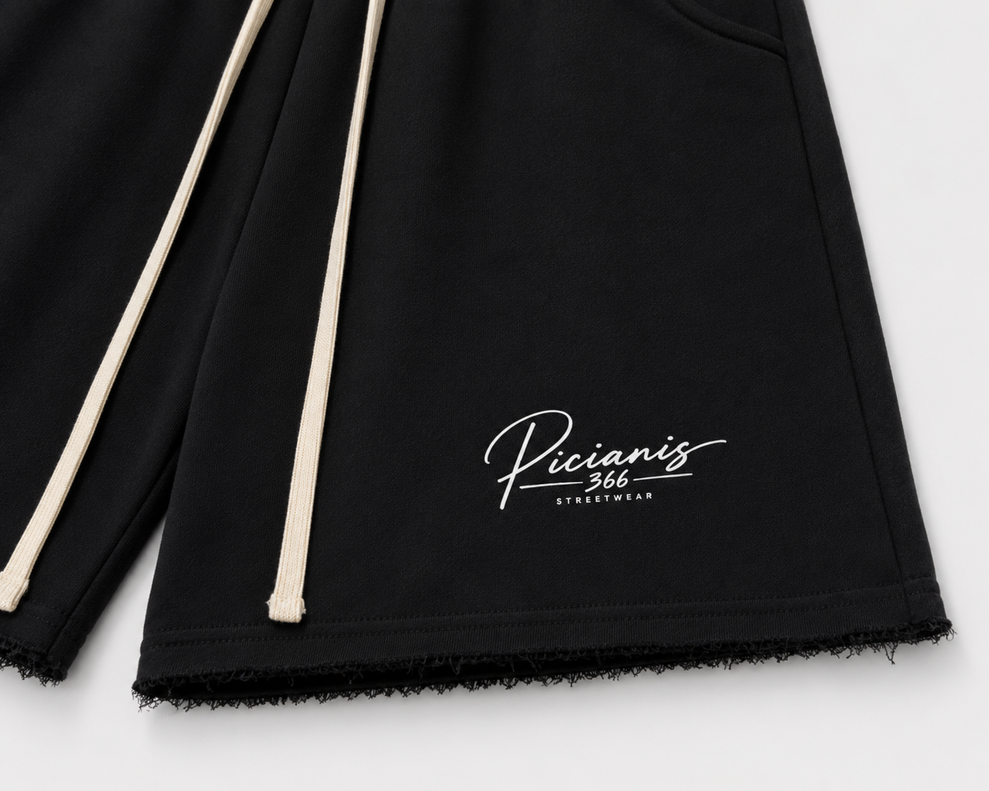 Pantaloni Scurți PICIANIS 366 Premium – Negru