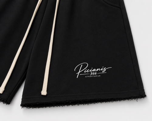 Pantaloni Scurți PICIANIS 366 Premium – Negru
