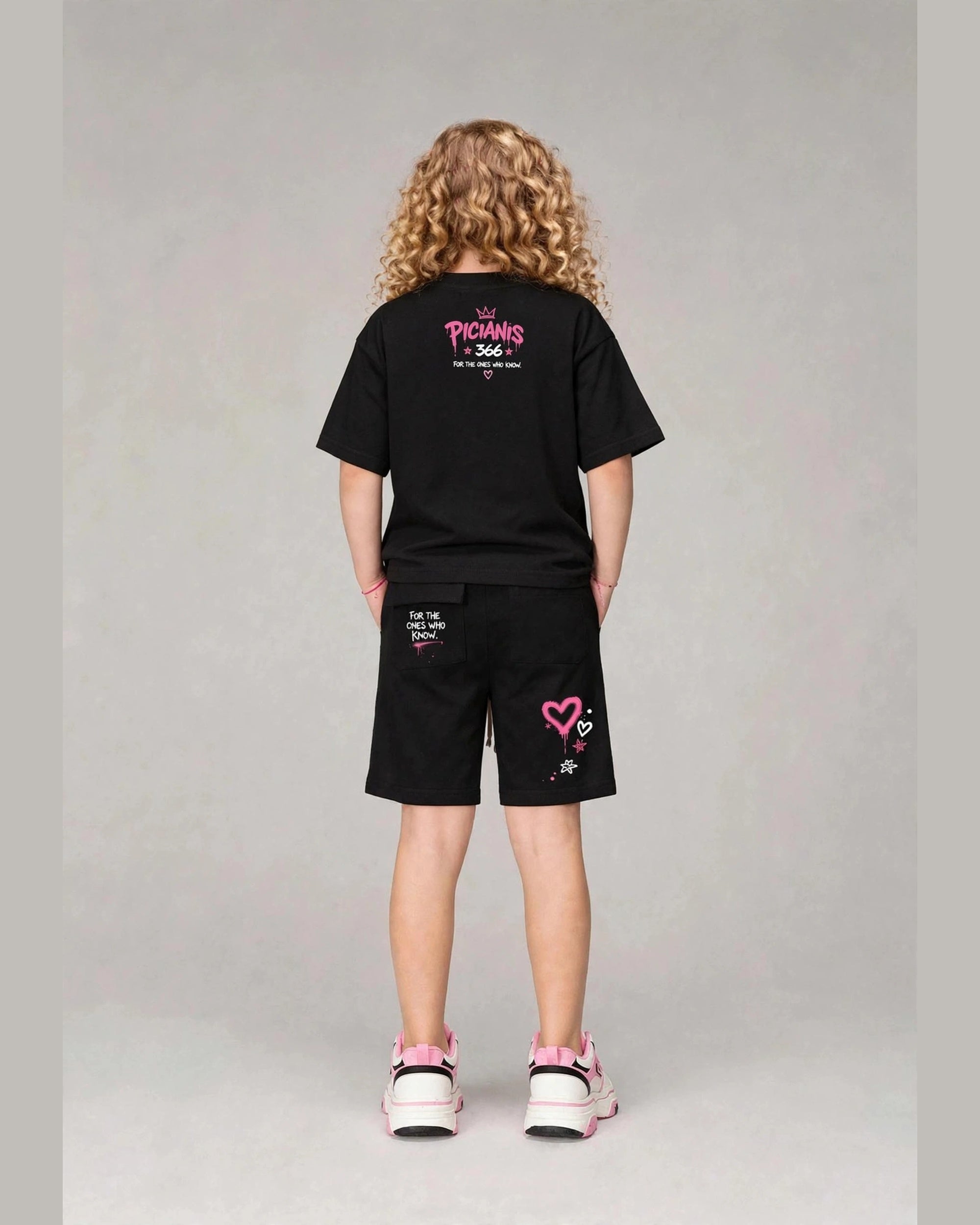 Picianis 366 – Pink Bear Set Fete Black